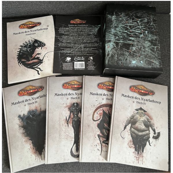 Masken des Nyarlathotep - Neuauflage weltumspannender epischer Cthulhu Kampagne 1920s