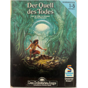 Der Quell des Todes Abenteuer 011 Soloabenteuer Regelversion DSA1 Das Schwarze Auge - Original von 1985