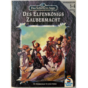Des Elfenkönigs Zaubermacht Abenteuer 039 - Soloabenteuer Das Schwarze Auge Regelversion DSA3 - Original von 1992