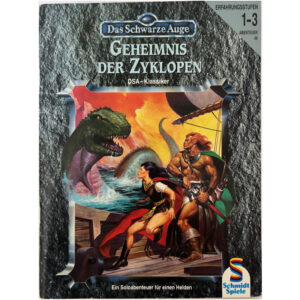 Geheimnis der Zyklopen Abenteuer 049 DSA3 Soloabenteuer Das Schwarze Auge - Original von 1994