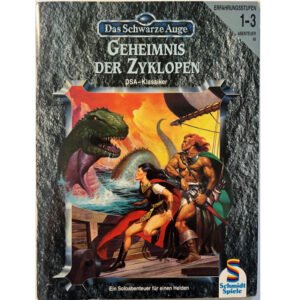 Geheimnis der Zyklopen Abenteuer 049 DSA3 Soloabenteuer Das Schwarze Auge - Original von 1994