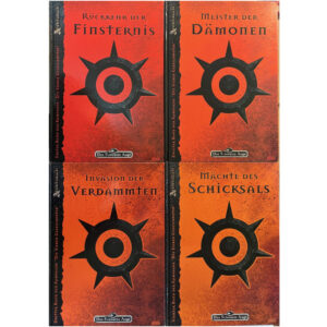 Borbarad-Kampagne - Komplette Abenteuerreihe 4 Bände Die Sieben Gezeichneten Das Schwarze Auge Regelversion DSA4