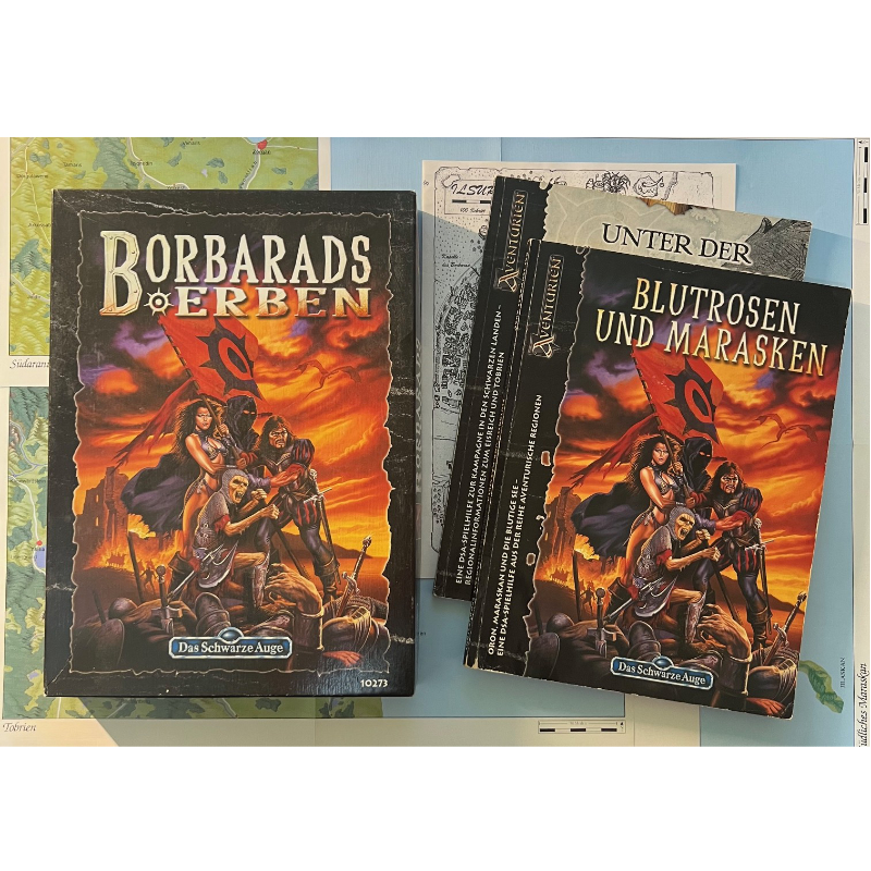 Borbarads Erben - Regionalbox Das schwarze Auge Regelversion DSA3 FanPro