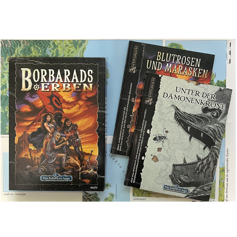 Borbarads Erben - Regionalbox Das schwarze Auge Regelversion DSA3 FanPro