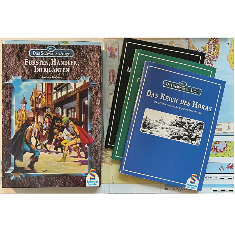 Fürsten Händler Intriganten - Regionalbox Das Schwarze Auge Regelversion DSA3 Schmidt-Version