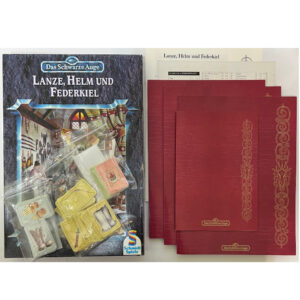 Lanze, Helm und Federkiel - Regelwerk und Spielhilfe Das Schwarze Auge Regelversion DSA3 - plus weitere Karten