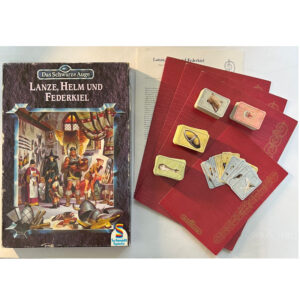 Lanze, Helm und Federkiel - Regelwerk und Spielhilfe Das Schwarze Auge Regelversion DSA3 - plus weitere Karten