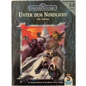 Unter dem Nordlicht Abenteuer 051 DSA1 Gruppenabenteuer Das Schwarze Auge - Original von 1994