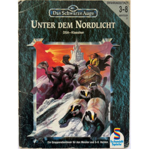 Unter dem Nordlicht Abenteuer 051 DSA1 Gruppenabenteuer Das Schwarze Auge - Original von 1994