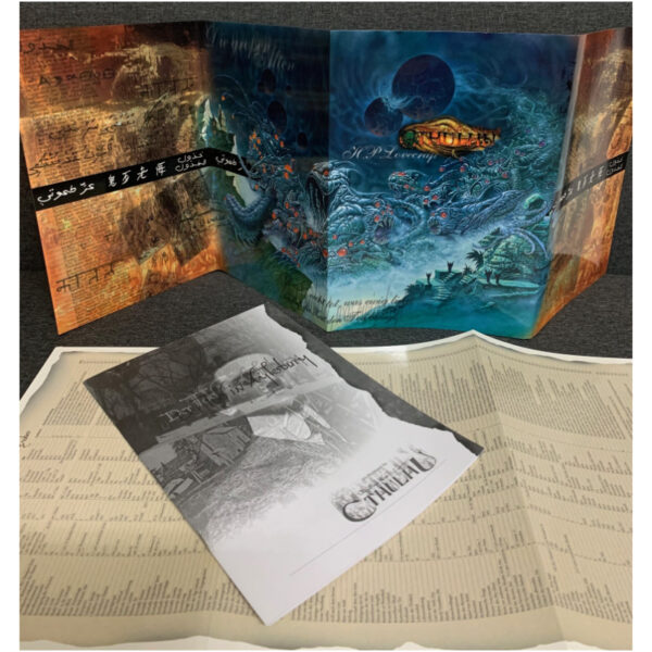 Spielleiter-Sichtschirm - Cthulhu Spielhilfe von 2001 mit Abenteuer Tod in Aylesbury - OVP Sammlerexemplar – Bild 3