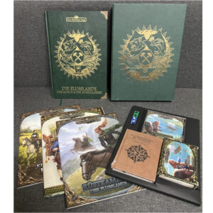 Die Flusslande - Regionalsammelbox mit Spielhilfen, Abenteuer und limitiertem Regionalband - Das Schwarze Auge DSA5