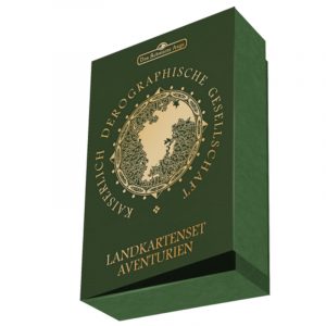 Landkartenset Aventurien Box - KDG Edition Das Schwarze Auge DSA5