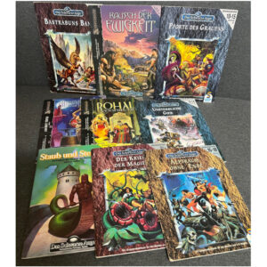 Borbarad-Kampagne - Komplette Abenteuerreihe 7 Bände Hauptlinie 2 Bände Nebenlinie Regelversion DSA3 Gruppenabenteuer Das Schwarze Auge