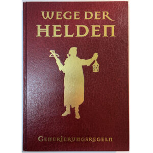 Wege der Helden - Das Schwarze Auge Regelwerk Version DSA4 - limitierte und signierte rote Version