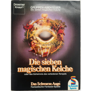 Die sieben magischen Kelche Abenteuer 004 DSA1 Gruppenabenteuer Das Schwarze Auge - Originalausgabe von 1984 - erste Auflage