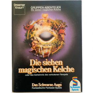 Die sieben magischen Kelche Abenteuer 004 DSA1 Gruppenabenteuer Das Schwarze Auge - Originalausgabe von 1984 - erste Auflage
