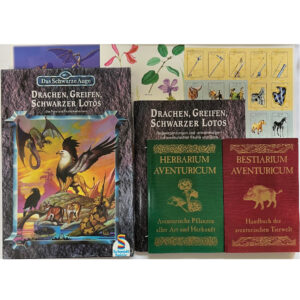 Drachen, Greifen, Schwarzer Lotos Das Schwarze Auge Spielhilfe Regelversion DSA3 Schmidt-Version