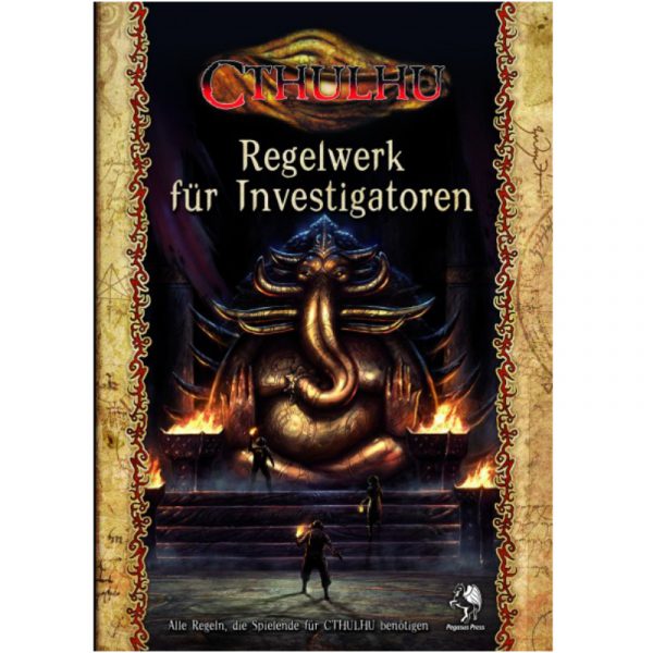 Regelwerk für Investigatoren - Cthulhu Rollenspiel 7. Regeledition - Regelbuch für Spieler