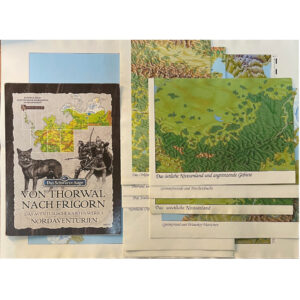 Von Thorwal nach Frigorn - Das aventurische Kartenwerk 3 Nordaventurien - Das Schwarze Auge Spielhilfe Regelversion DSA3