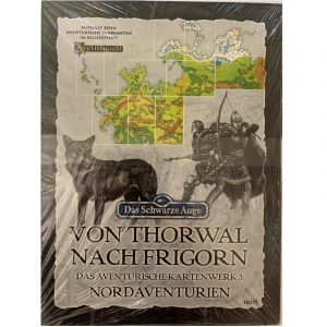 Von Thorwal nach Frigorn - Das aventurische Kartenwerk 3 Nordaventurien - Das Schwarze Auge Spielhilfe Regelversion DSA3 - OVP