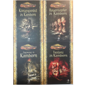 Kamborn-Quartett - Bundle 4 Gruppen-Abenteuer Cthulhu - Bauernopfer, Königsgambit, Zugzwang und Isolani in Kamborn