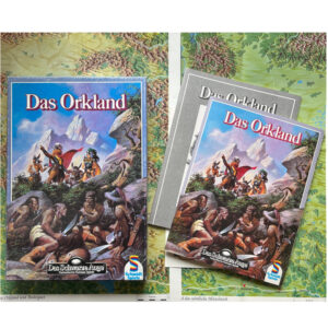 Das Orkland - Regionalbox Das Schwarze Auge für Regelversion DSA2 - Schmidt-Spiele-Version mit Vollbild