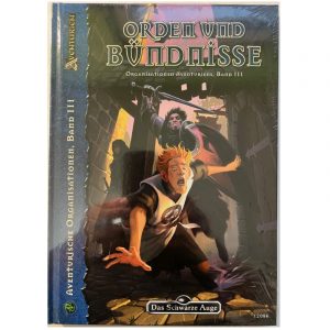 Orden und Bündnisse Organisationen Aventuriens III - Spielhilfe Quellenband 12 – Das Schwarze Auge für Regelversion DSA4 – Sammlerstück OVP