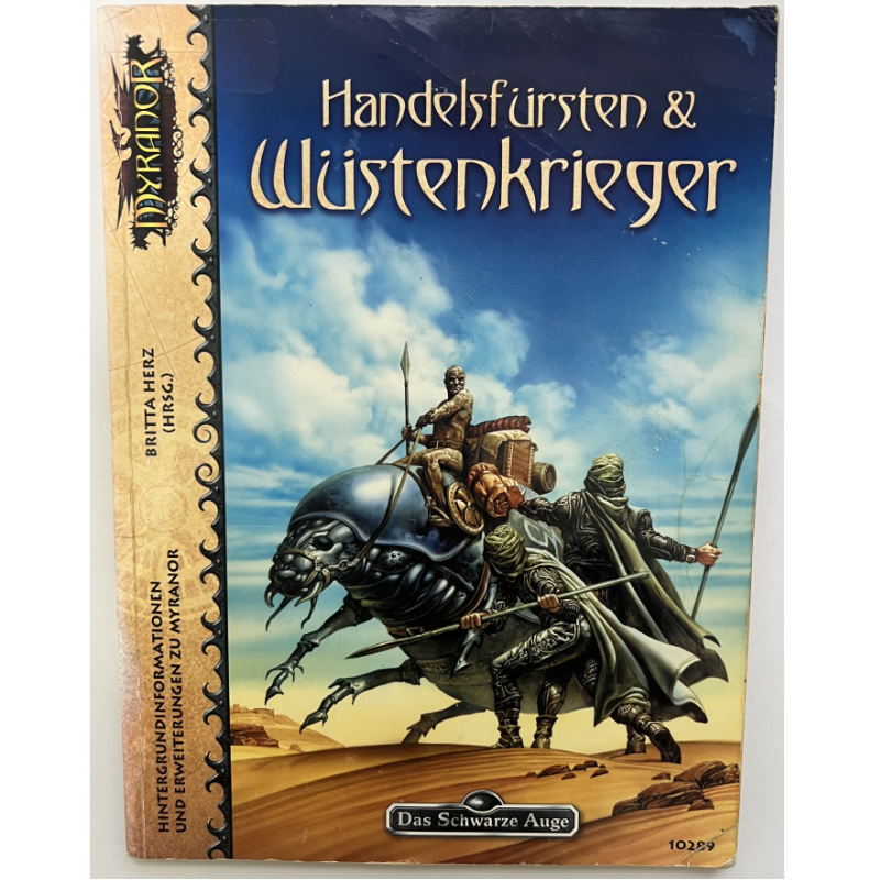 Handelsfürsten & Wüstenkrieger MG1 - Spielhilfe Myranor Das Schwarze Auge und Forstsetzung Abenteuer Reise zum Horizont