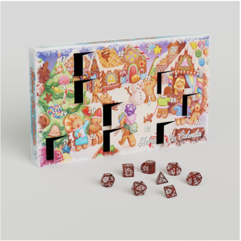 Advent Dice Calendar #05 - vergriffener Adventskalender 2024 Würfel für alle Rollenspieler – Bild 2