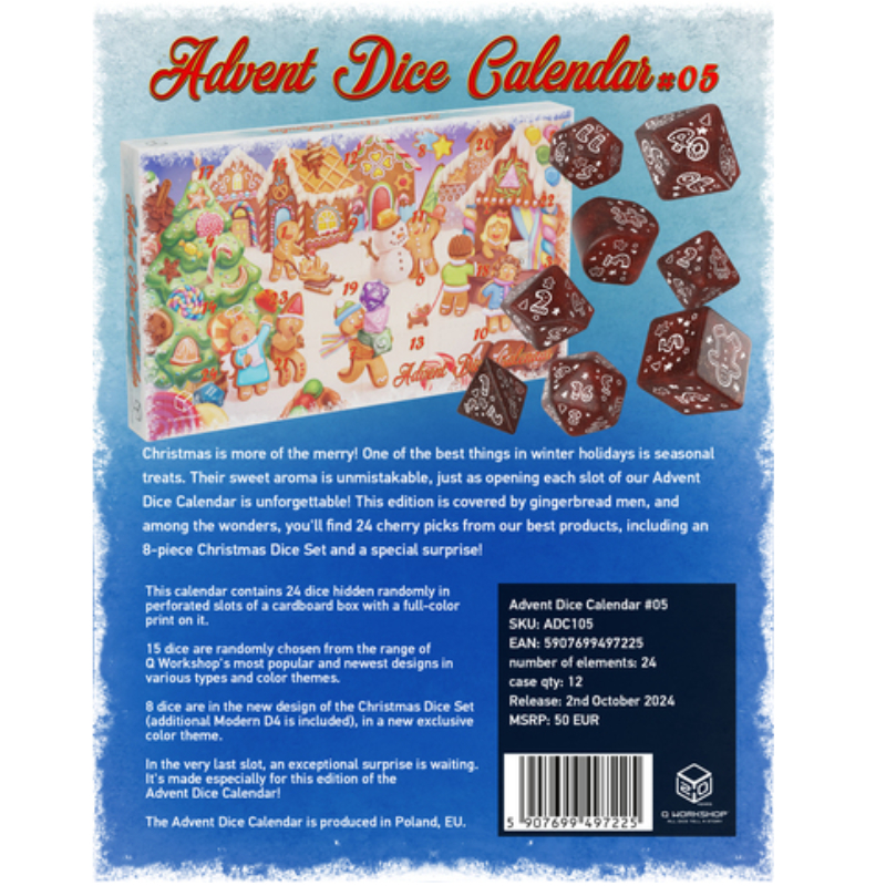 Advent Dice Calendar #05 - vergriffener Adventskalender 2024 Würfel für alle Rollenspieler – Bild 4