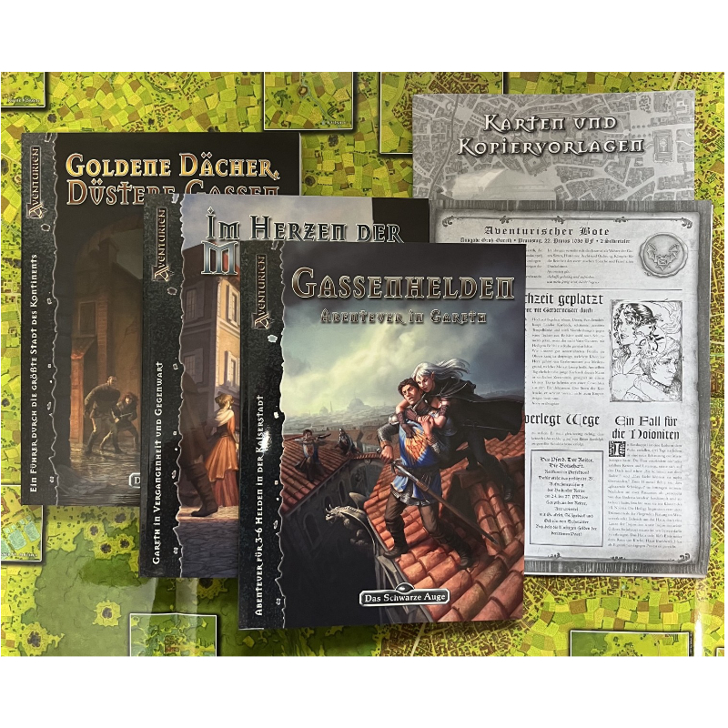 Gareth Kaiserstadt des Mittelreichs - Regionalbox Das schwarze Auge Regelversion DSA4 von Ulisses – Bild 3