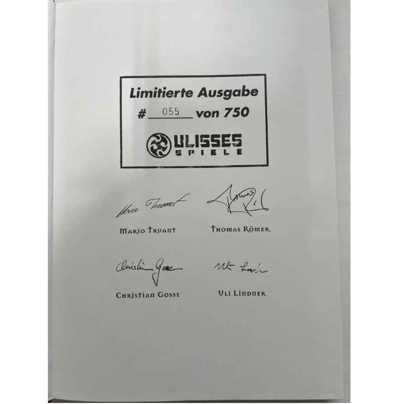 Wege der Alchimie - Das Schwarze Auge Regelwerk und Spielhilfe Regelversion DSA4 - limitierte und signierte rote Version