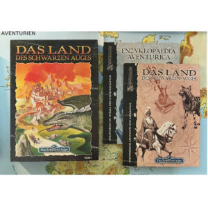 Das Land des Schwarzen Auges - Spielhilfe und Regionalbox Regelversion DSA2 Das Schwarze Auge - FanPro-Version von 1997