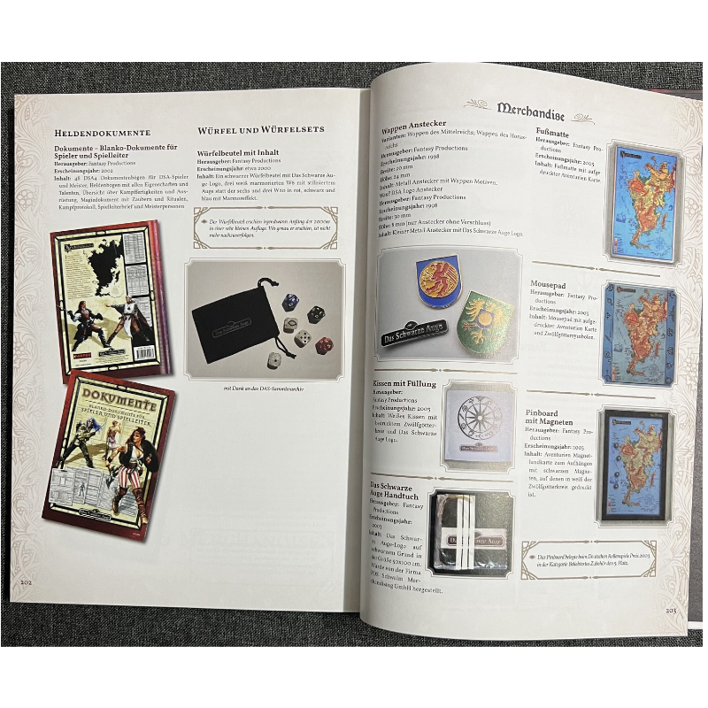 Bibliographie des Schwarzen Auges – Band2 Die Jahre 1994 – 2003 Werkverzeichnis zum 40jährigen Jubiläum DSA – Bild 3