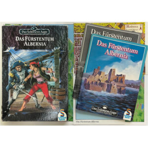 Das Fürstentum Albernia - Regionalbox Das Schwarze Auge Regelversion DSA2 - Schmidt-Version - Seltener Marmor-Look
