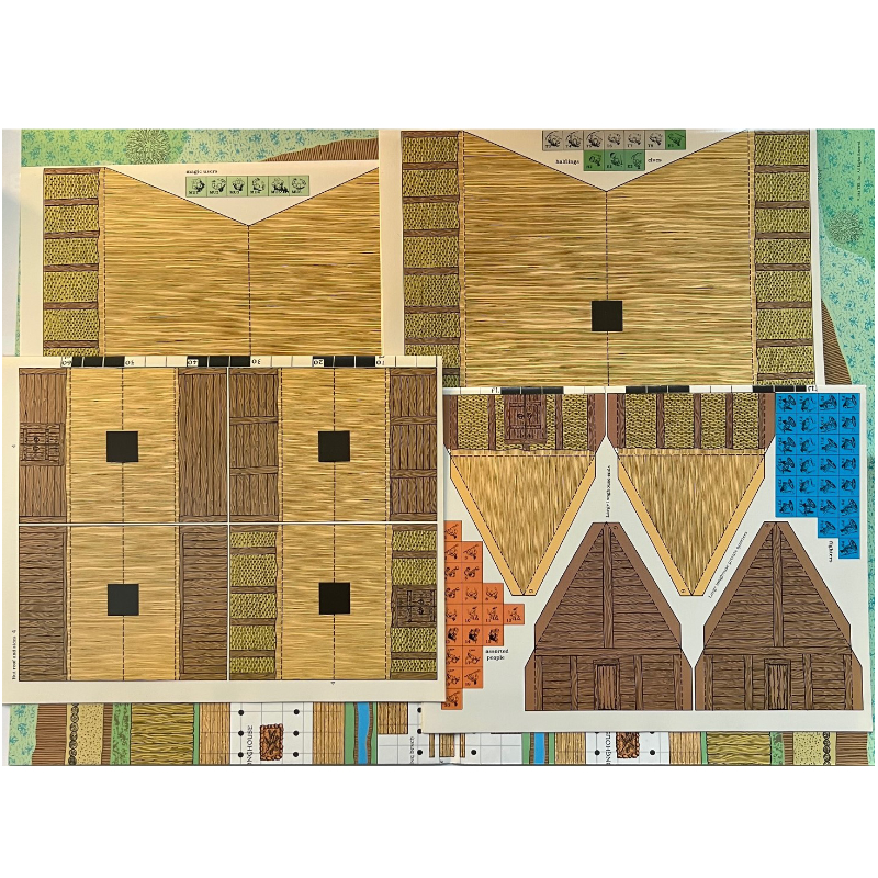 The Northern Reaches - Regionalmodel Gazetteer GAZ 7 - Dungeons & Dragons D&D von TSR - Original von 1988 - Komplett – Bild 3