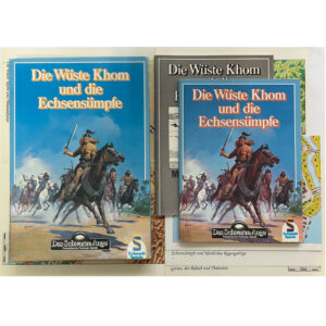 Die Wüste Khom und die Echsensümpfe - Regionalbox Das Schwarze Auge Regelversion DSA2 Version mit Vollbild