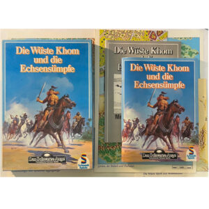 Die Wüste Khom und die Echsensümpfe - Regionalbox Das Schwarze Auge Regelversion DSA2 Version mit Vollbild