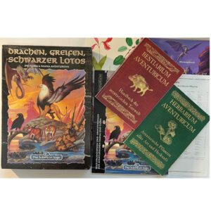 Drachen, Greifen, Schwarzer Lotos - Spielhilfe Das Schwarze Auge - Regelversion DSA3 FanPro-Version