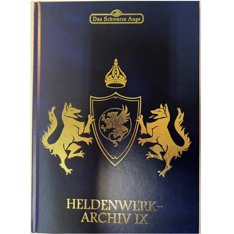 Heldenwerk-Archiv IX Abenteuersammelband Das Schwarze Auge Regelversion DSA5 - blaue KRK Version