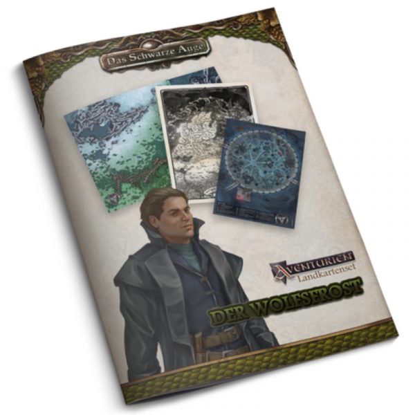 Landkartenset Wolfsfrost - Spielhilfe Das Schwarze Auge Regelversion DSA5