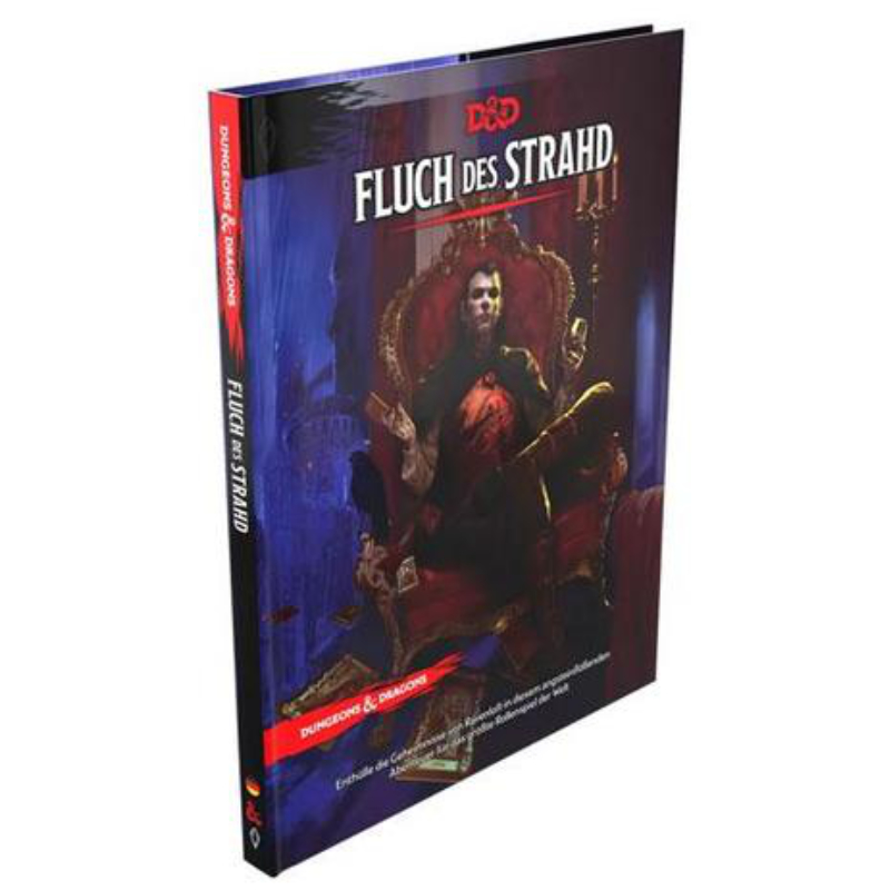 Fluch des Strahd - Abenteuerband Dungeons & Dragons D&D Regelversion 5.0 - deutsche Version