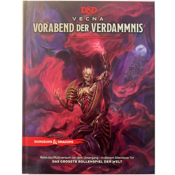 Vecna Vorabend der Verdammnis - Abenteuerband Dungeons & Dragons D&D Regelversion 5.0 - deutsche Version