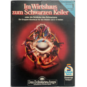 Im Wirtshaus zum Schwarzen Keiler Abenteuer 001 DSA1- Originalausgabe von 1984 Gruppenabenteuer Das Schwarze Auge