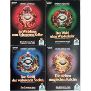 Set der ersten Abenteuer Das Schwarze Auge - Originale von 1984