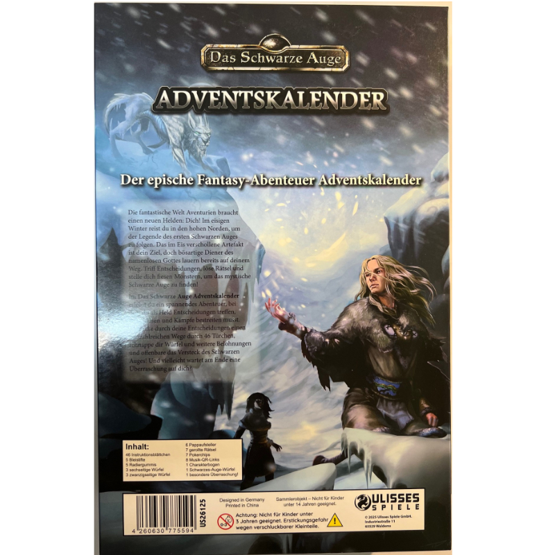 Das Schwarze Auge – Adventskalender 2025 - limitierte Auflage - – Bild 3