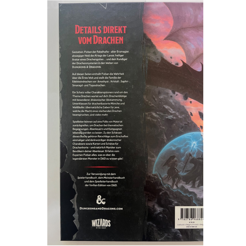 Fizbans Schatzkammer der Drachen - Spielhilfe Dungeons & Dragons D&D Regelversion 5.0 - deutsche Version