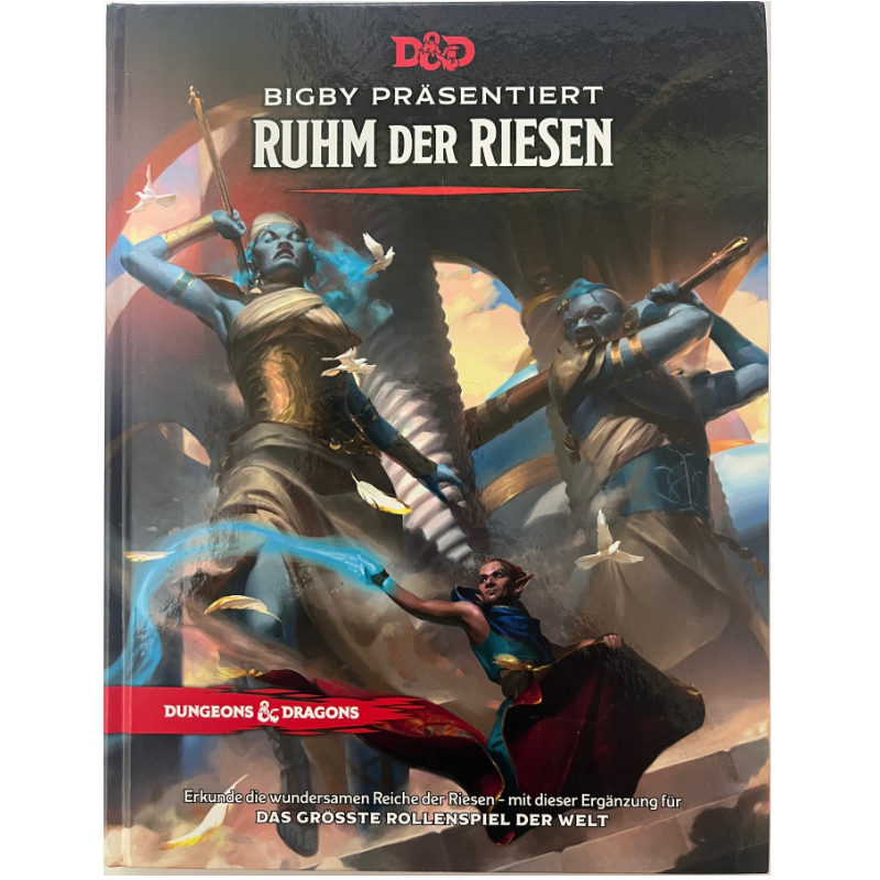 Bigby präsentiert Ruhm der Riesen - Quellenband Dungeons & Dragons D&D Regelversion 5.0 - deutsche Version