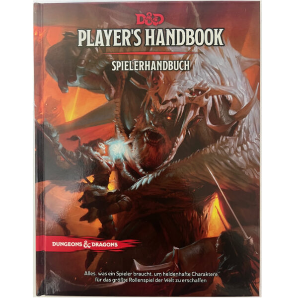 Spielerhandbuch Dungeons & Dragons D&D Regelversion 5.0 - Regelwerk Auflage 2021 - deutsche Version