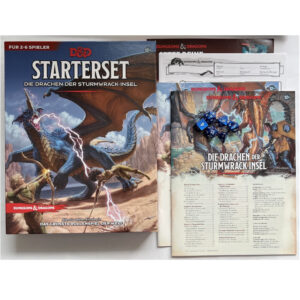 Starterset Box Die Drachen der Sturmwrack-Insel Dungeons & Dragons D&D Regelversion 5.0